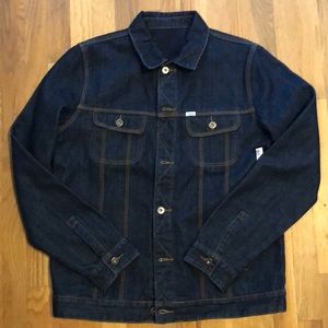 matix denim jacket